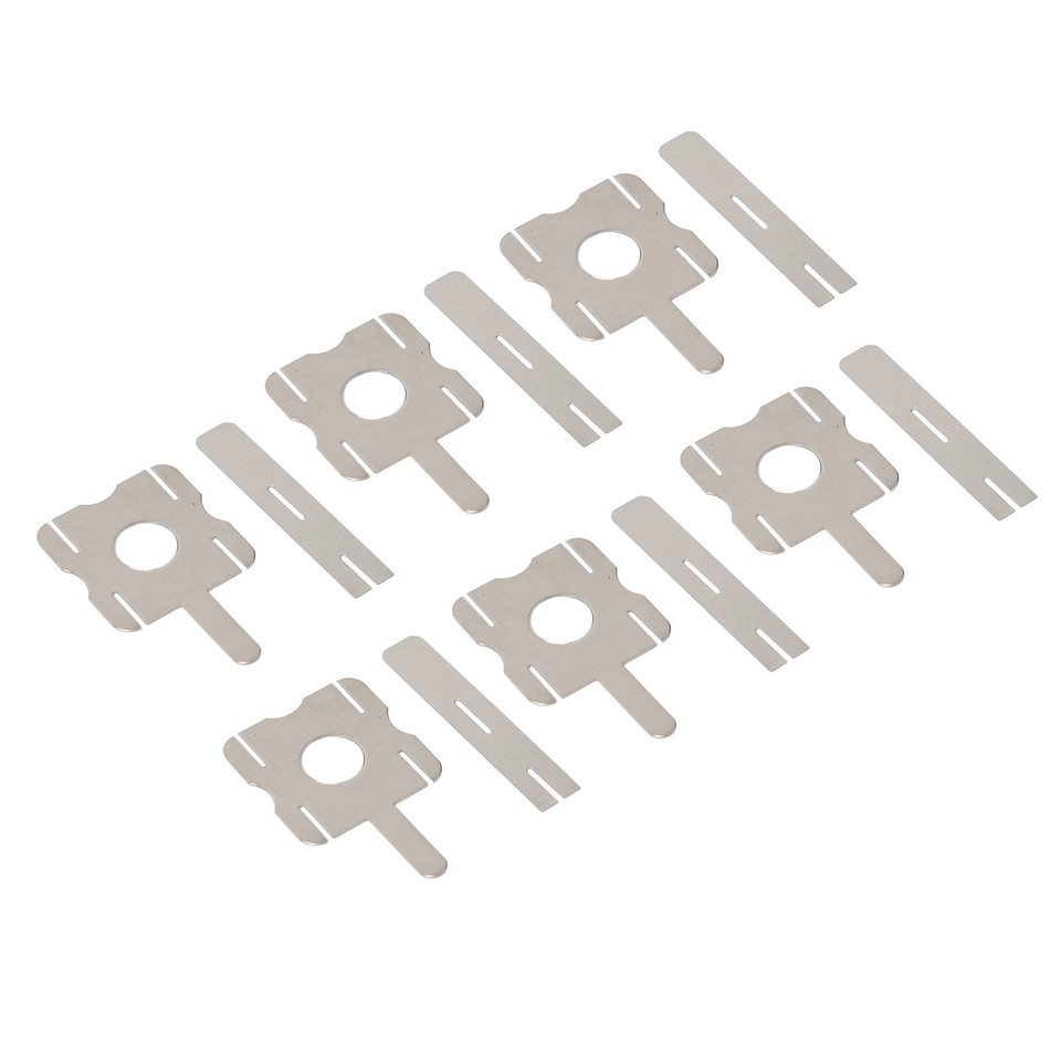 60 Bandes Nickelées Pour Soudure Par Points De Batteries - 10 Sets (37.8x26.5mm)