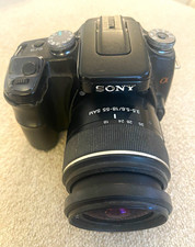 Sony Alpha 100 10.2MP Digital SLR Black w/18-55mm f/3.5-5.6 SAM Lens
