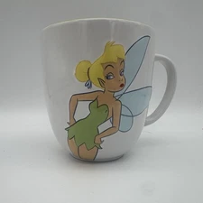 Disney Store Tinkerbell Tink Mug Coffee Tea 3D Raised Double Sided Ceramic Sassy