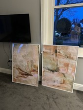 2 Desenio 70x100cm White Wood Frames