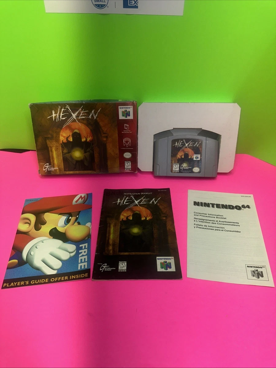 Nintendo 64 Hexen 1997 Video Games for sale | eBay