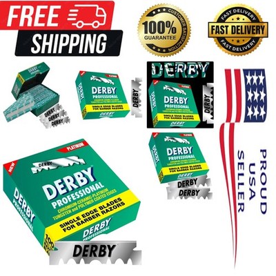 100 Count Professional Single Edge Razor Blades for Superior Shaving Experience
