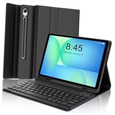 Keyboard Case for Samsung Galaxy Tab S10 Lite/S10 FE/S9 FE 5G 10.9 inch- Black