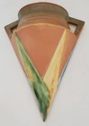 Vintage Roseville Pottery Wall Pocket Matte Finish FUTURA Shape 1261-8"