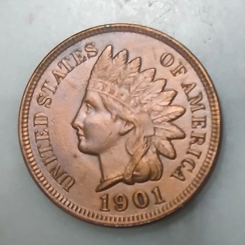 1901 Indian Head Penny Choice BU RB