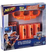 Nerf N-Strike Elite Shell Upgrade Kit Trilogy Shellstrike 9 Darts New In Box