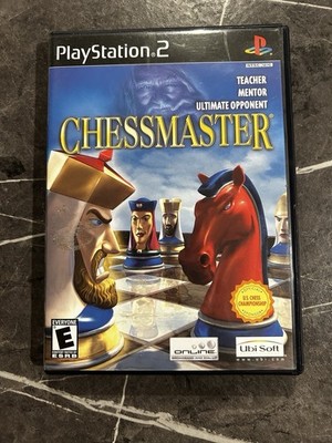 Chessmaster Ubi Soft PS2 2003 Board Strategy E NTSC Manual Multiplayer 3D Chess