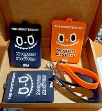  Topps 10th Anniversary Labubu The Monsters Lanyard Card Key Chain Holder(3 lot)
