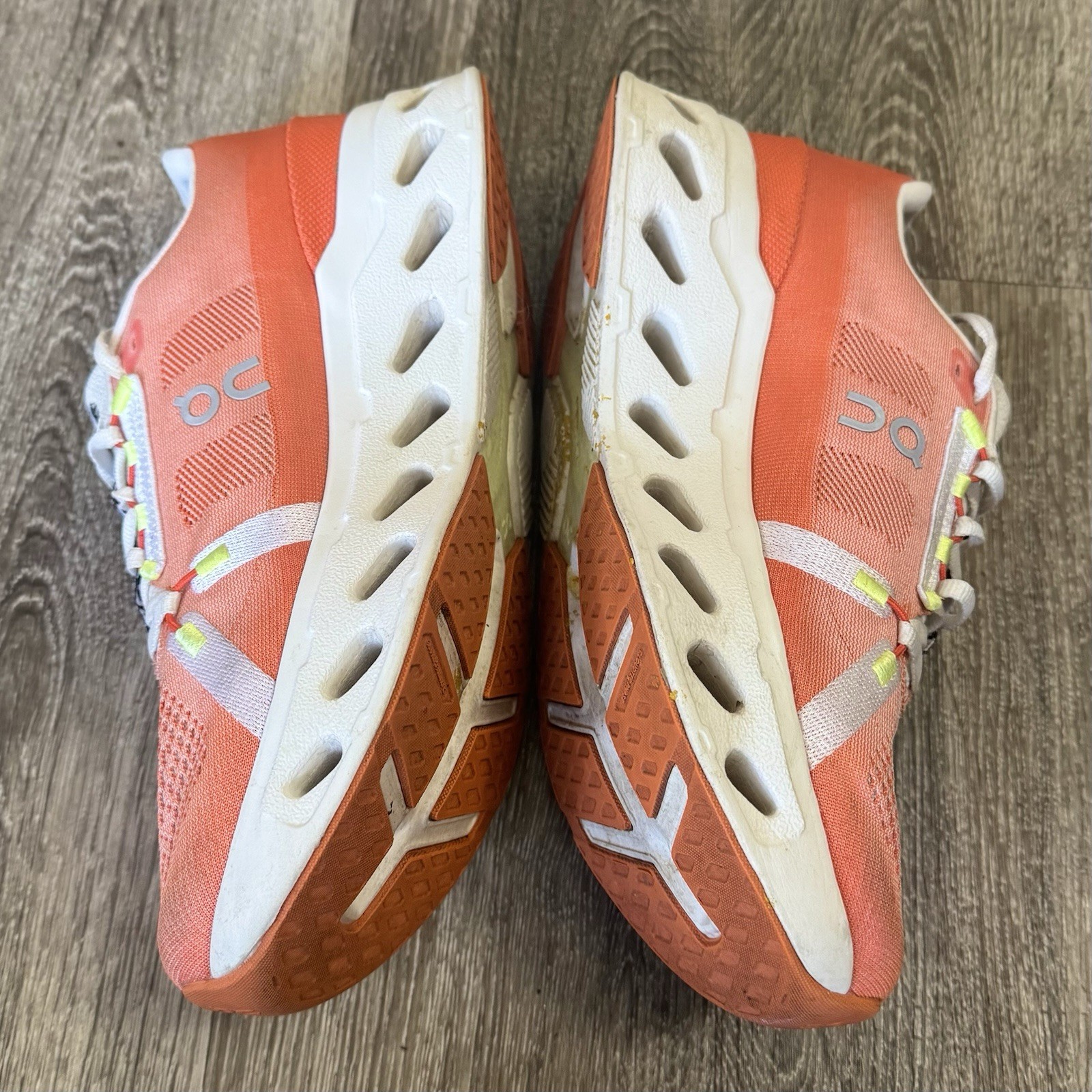 Men’s On Cloud Cloudeclipse Flame Ivory Orange Re… - image 4