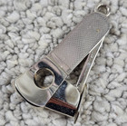 Vintage Dreizack Solingen Germany Chrome Finish Tobacco Cigar Cutter 2 1/2" — photo 2