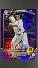 2025 Bowman Draft Adonys Guzman 1st Bowman Purple Refractor 41/250 #BDC-126
