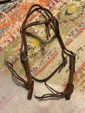 Used Western Working Headstall NRS    FREE SHIPPING