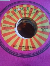 The Legends, The Legend of Love / The Elegants, Little Boy Blue~Roulette 45 +slv
