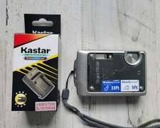 Olympus Stylus 770 SW 7.1MP Digital Camera Silver Shock  Waterproof w/ Charger