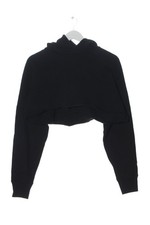 ZARA Kapuzensweatshirt Damen Sweat Gr. DE 36 schwarz Casual-Look