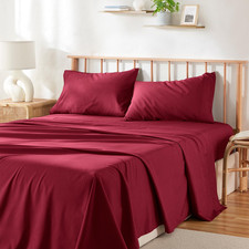 Hearth Harbor Hearth Harbor 4 Piece Full Size Bed Sheets Set - 60 Microfiber