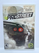 Need for Speed Pro Street Nintendo Wii Complete Tested Video Game 