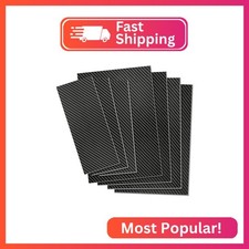 Kalolary Carbon Fiber Sheet 250 X 100 X1mm3k Real Carbon Fiber Board Plate