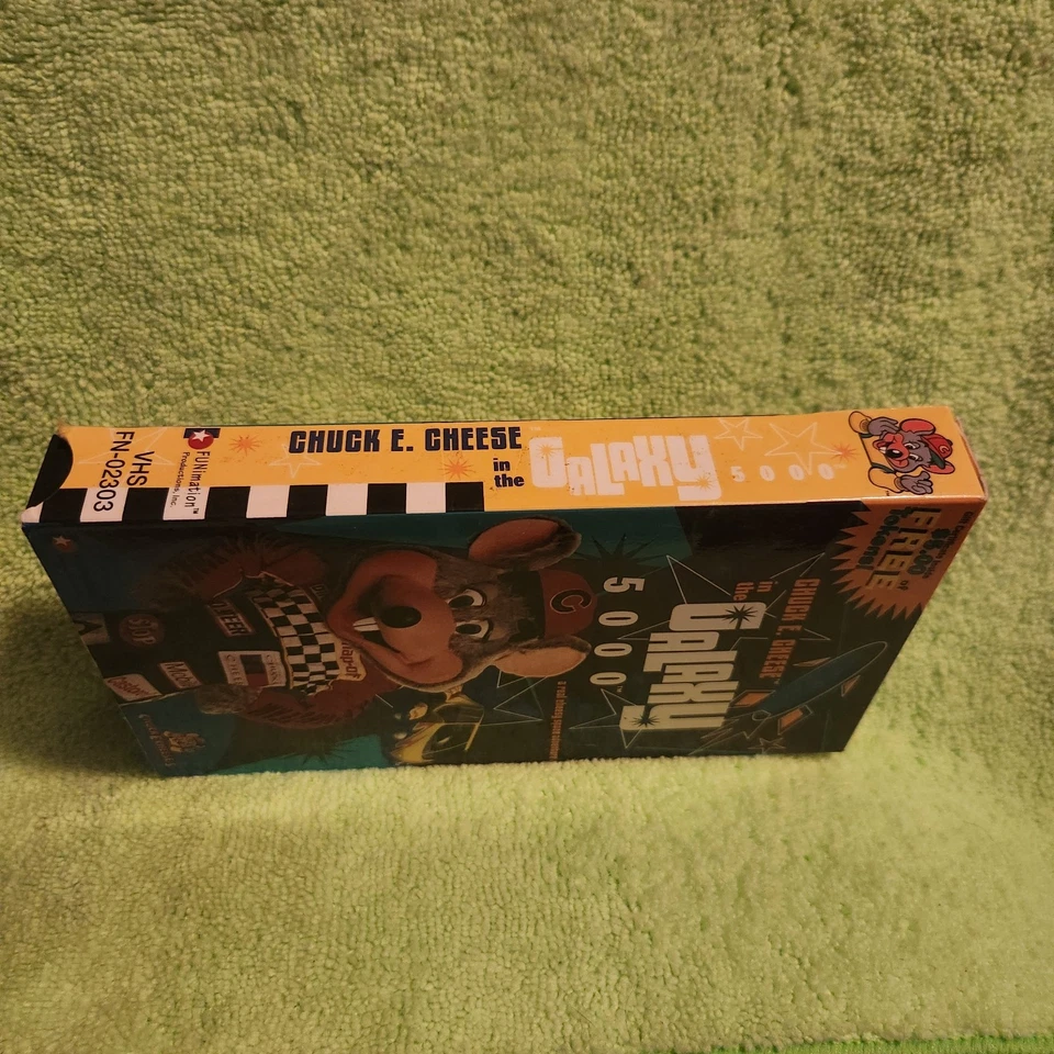 Chuck E. Cheese In The Galaxy 5000 A Real Cheesy Space Adventure VHS Tape 1999 - Image 4 of 4