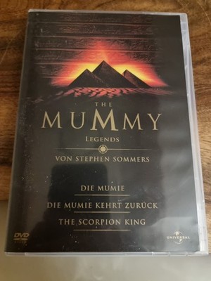 The Mummy Legends Dvd-box Die Mumie 1&2 + Scorpion King