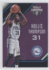 2015-16 Panini Totally Certified Mirror Purple 37/50 Hollis Thompson #64 2x3