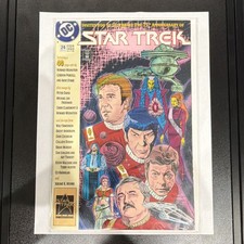 DC Comics Star Trek Issue 24 25th Anniversary Copper Age Boarded Comic 1991