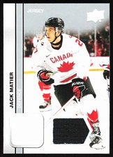 2023-24 Upper Deck Team Canada Juniors Jersey Jack Matier Canada #12