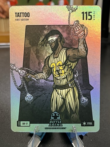 Bo Jackson Battle Arena Tattoo Fernando Tatís Jr. Silver Battlefoil Steel SBF-17