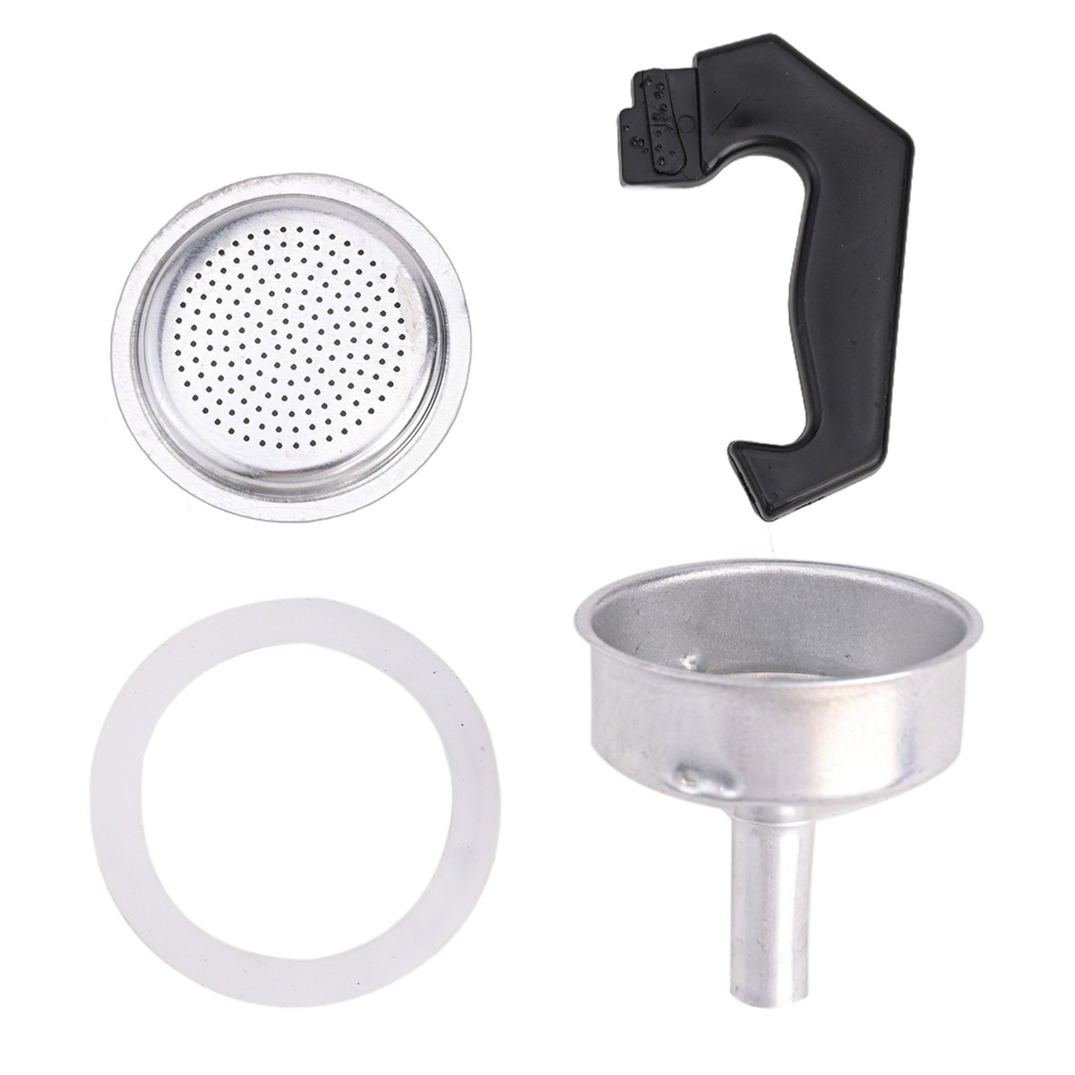 パーツ moka Espresso Coffee Moka Pot Replacement Parts Handle,Gasket Seal