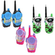 2Pcs Kids Walkie Talkies Mini Cute Kids Talkies Interactive Game Walkie Talkie