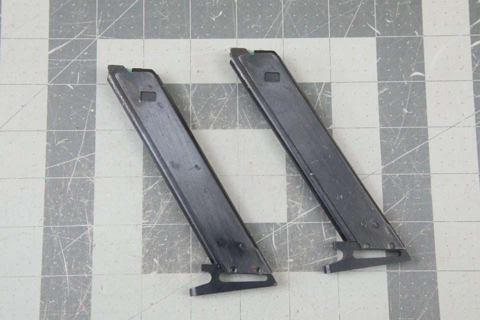 2x High Standard 10 shot .22LR Magazine Model 106, 107 Metal Base | eBay