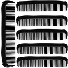 1or 6 Pack 5"Pocket Hair Comb Beard  Mustache Combs for Men's Hair Beard Mustac