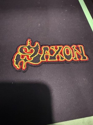 Saxon Embroidered Patch for Vests, battle Jackets Concerts etc
