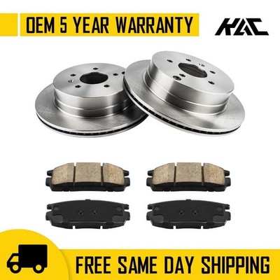 Rear Disc Rotors + Brake Pads For Chevrolet Captiva Sport Saturn Vue 55147 D1275