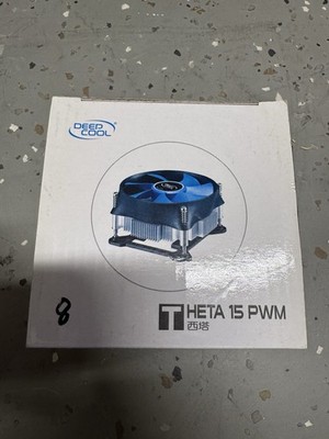 DeepCool Theta 15 PWM CPU Cooler Intel LGA1155 IC215PWM 4-Pin Heatsink Fan Box
