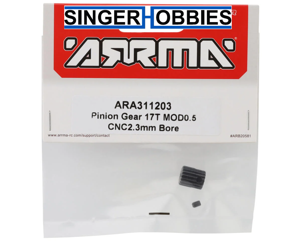 Pignon 18 Dents En Acier Trempé Pour Arrma GROM - Alésage 2,3mm, Modèle SpeedTek RC