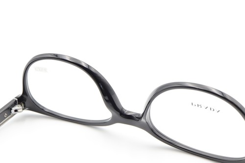 PRADA VPR 12U 1AB-101 Polished Black 54-20-145 Eyeglass Frames ITALY C114 - Picture 6 of 12