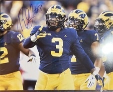 University of Michigan Signed Rashan Gary 16x20