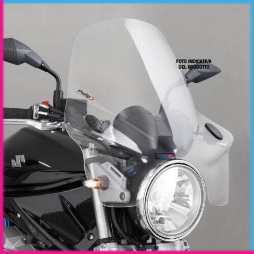 Puig Tourenscheibe 3637W – Transparente Windschutzscheibe Fürs Motorrad