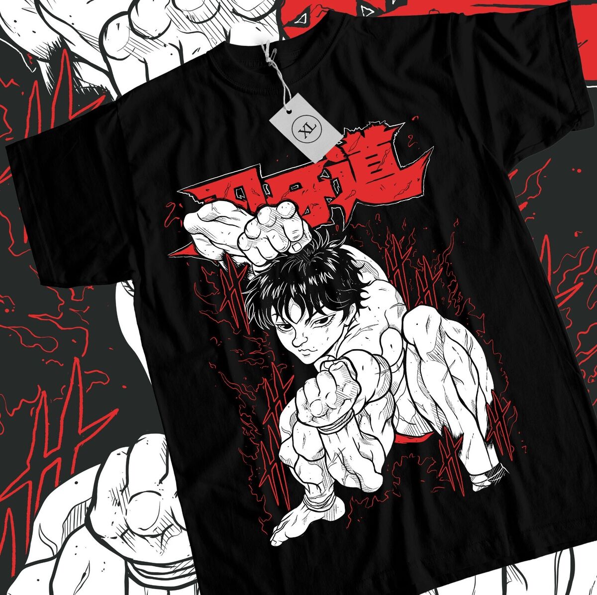 Hanma Baki Fight Yujiro Hanma Manga Baki The Grappler Unisex