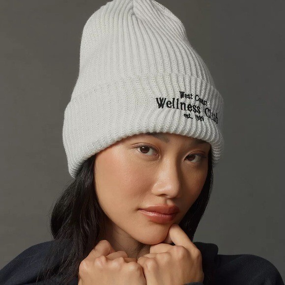 Daily Practice by Anthropologie Sport Club Ribbed Light Grey  display picture 1