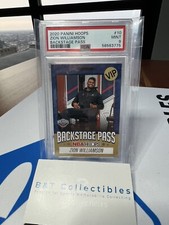 2020 Panini Hoops Zion Williamson #10 Backstage Pass PSA 9