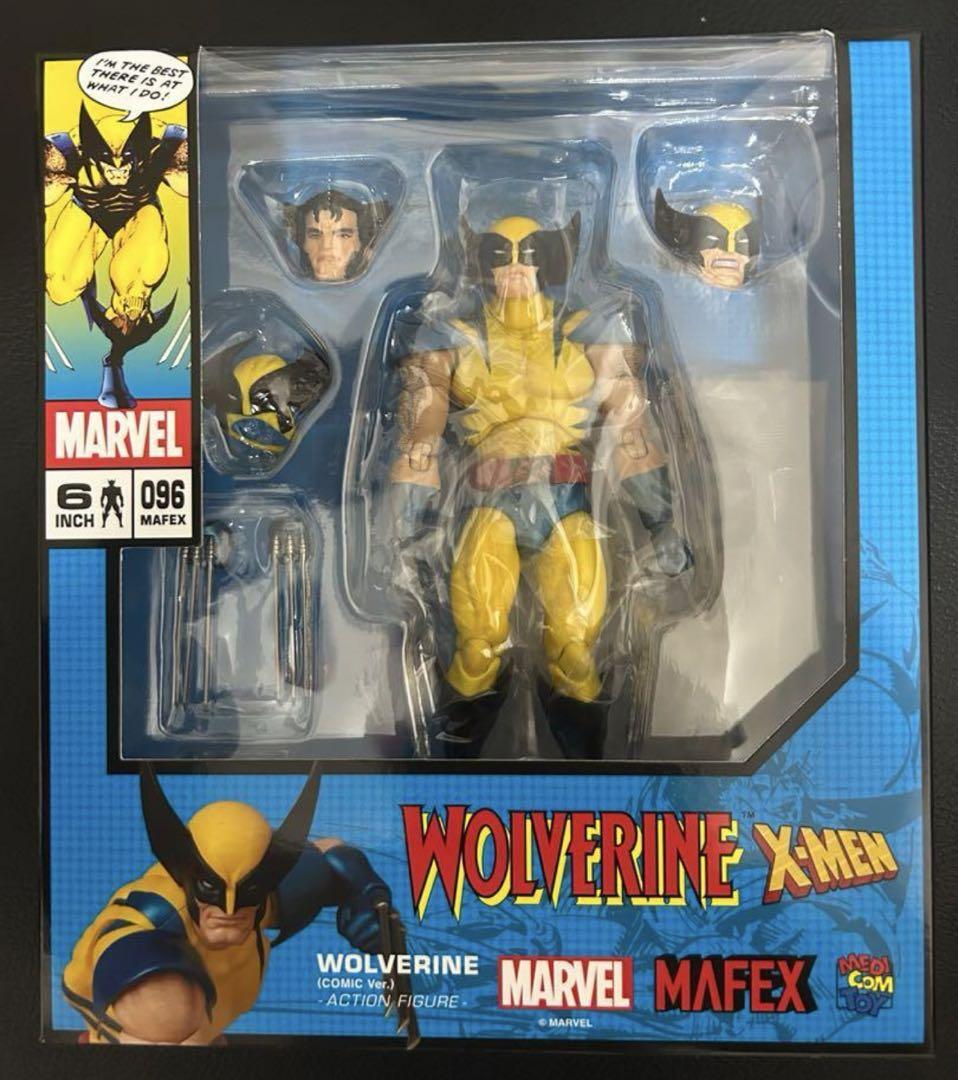 MAFEX 096 ウルヴァリン （COMIC Ver.） In Stock MAFEX No.096 Wolverine Comic Ver. X-MEN 6in Action