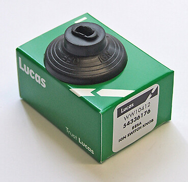 ORIGINAL LUCAS 88SA ZÜNDSCHLOSS KNAUF LU54336176 SCHWARZ GUMMI OLDTIMER FAHRRAD