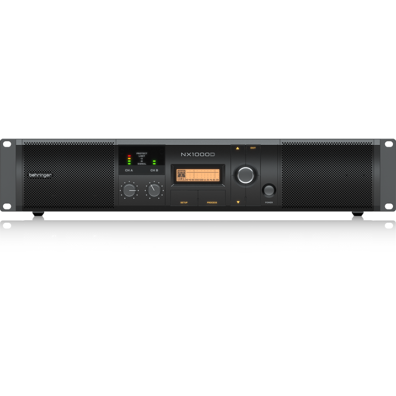 BEHRINGER NX1000D FINALE DI POTENZA 1000 WATT 2 CANALI CON COMPENSAZIONE AUTOMAT