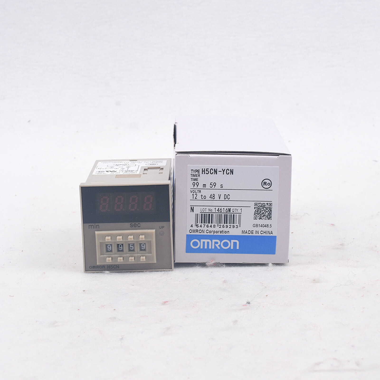 1PC new omron time relay H5CN-YCN H5CN-YCN 12-48VAC free shipping