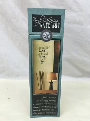 DCWV Designer Wall Lettering 'Cherish, Dream, Live  20'' x 26''