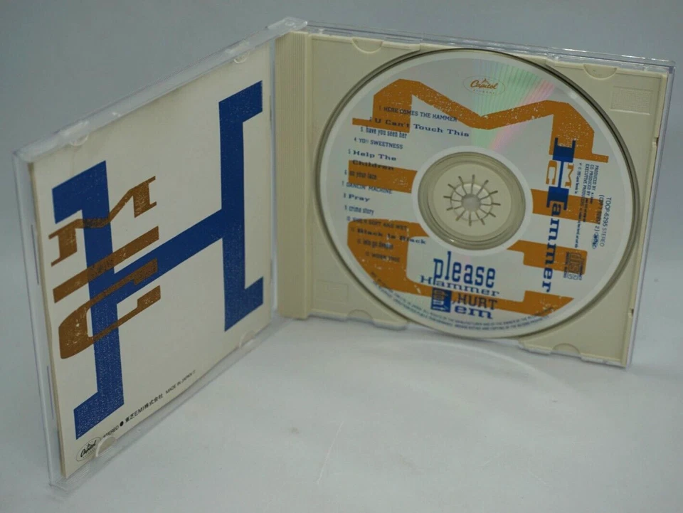 MC Hammer : Please Hammer Don't Hurt 'Em CD Album (Japan 1990 Press) No OBI HTF - Image 3 of 3