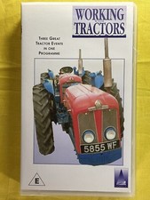 Working With Tractors  VHS Video