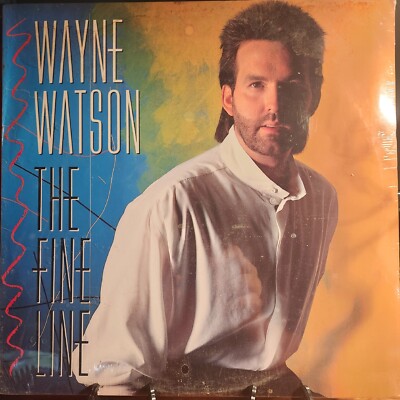 The Fine Line LP (Wayne Watson - 1988) New Sealed Words Records.